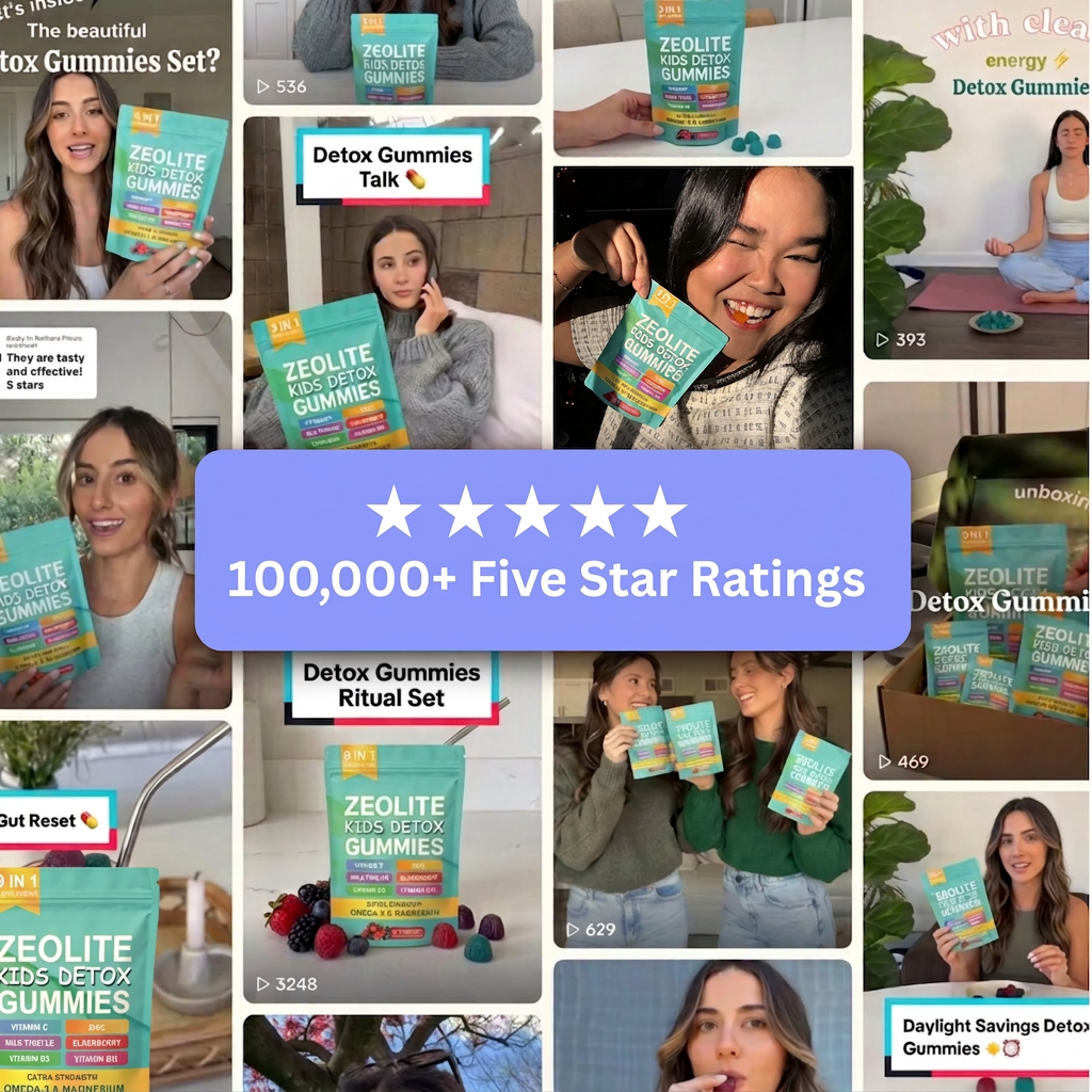 TinyDetox™ — 9-in-1 Kids Wellness Gummies