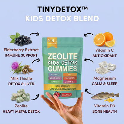 TinyDetox™ — Kids Detox & Multivitamin Gummies